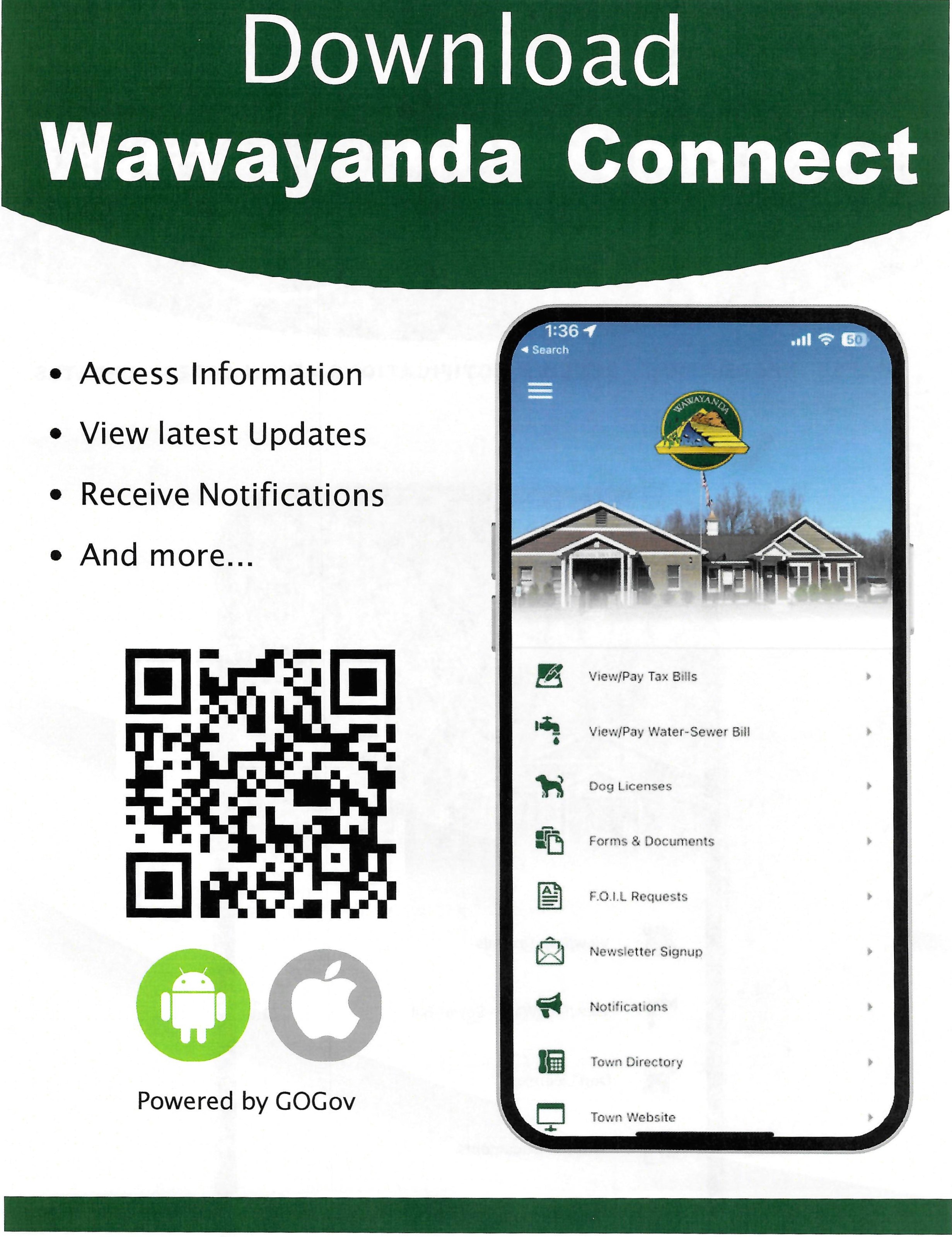 Wawayanda Connect App
